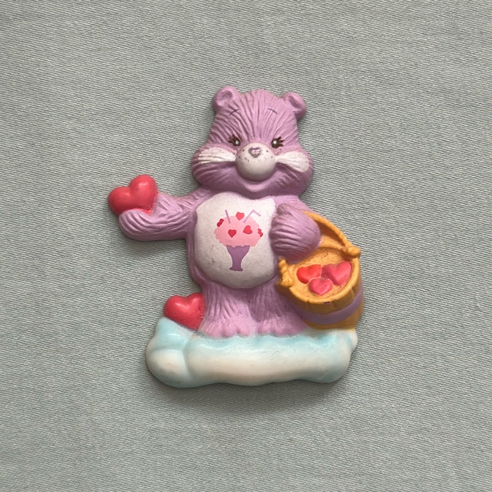Vintage Care Bear Fridge Magnet Share Bear 1985